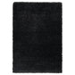Korkeanukkainen Shaggy matto musta 120x170 cm 50 mm - Harrastajankoti.fi