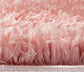 Korkeanukkainen Shaggy matto pinkki 100x200 cm 50 mm - Harrastajankoti.fi