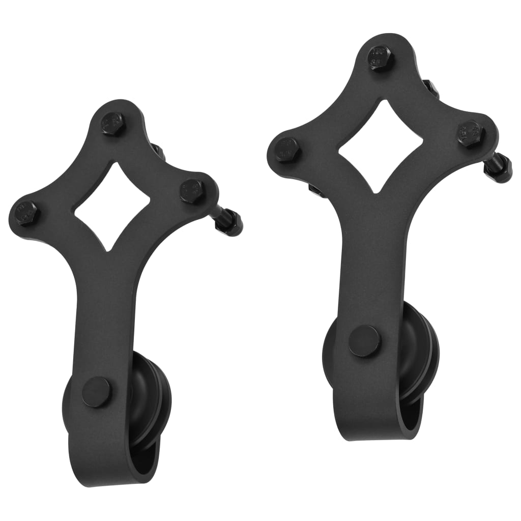 Liukuovi asennustarvikkeineen 100x210 cm mänty tummanruskea - Harrastajankoti.fi