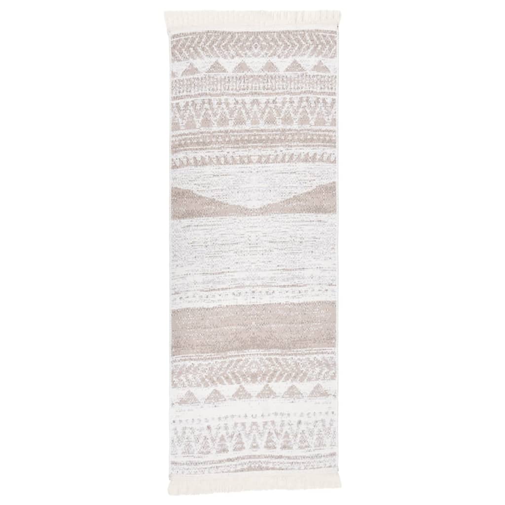 Matto beige 100x300 cm puuvilla - Harrastajankoti.fi