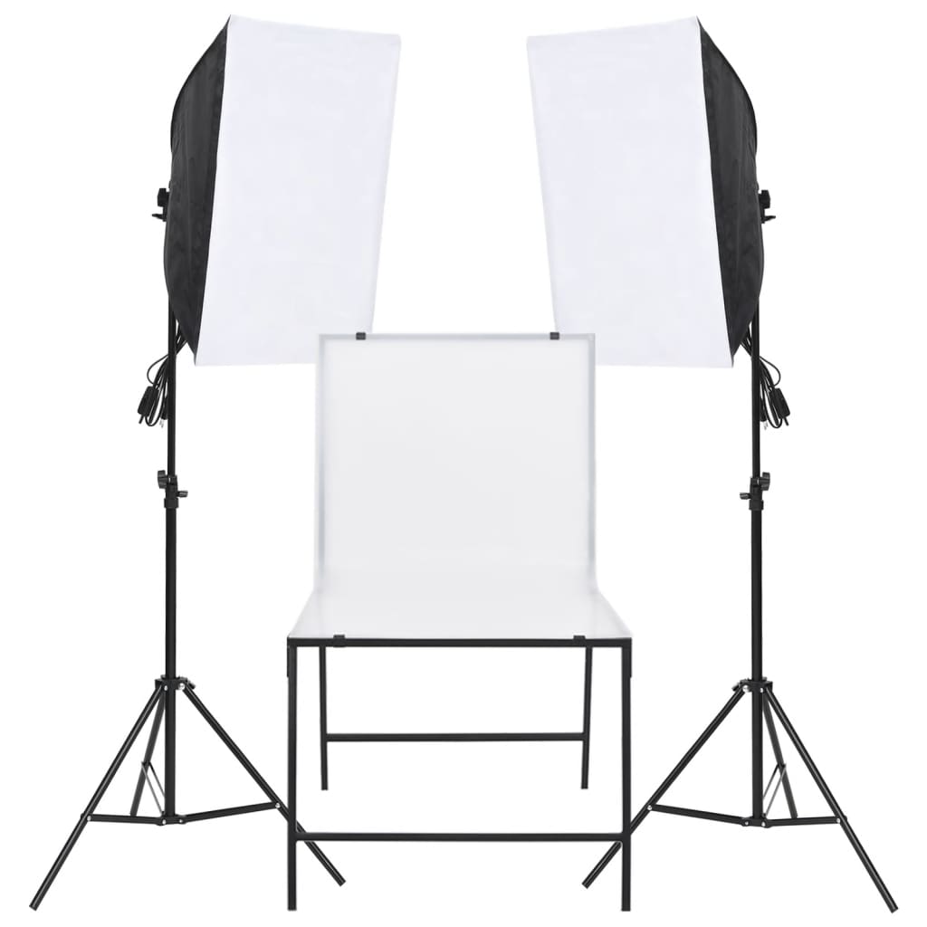 Valokuvastudiovalosarja kuvauspöydällä - Harrastajankoti.fi