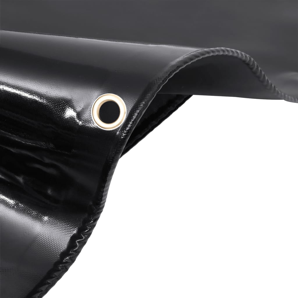 Pressu 650 g/m² 4x6 m musta - Harrastajankoti.fi