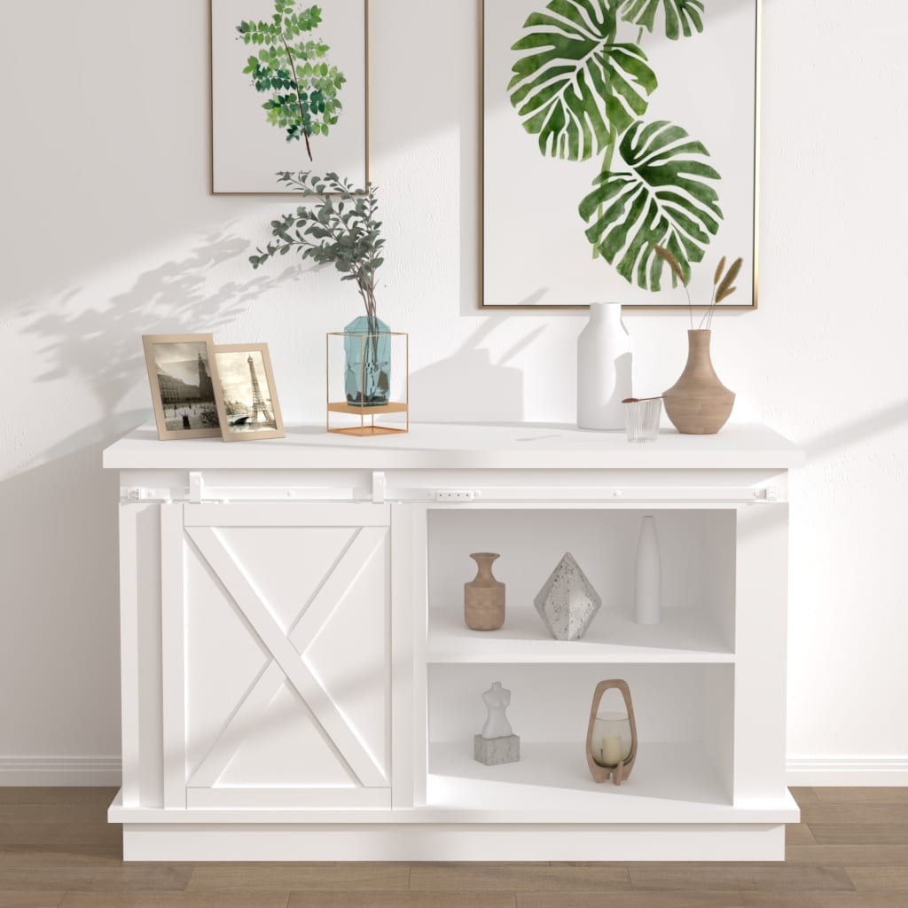 Kaapin liukuoven asennussarja mini hiiliteräs valkoinen 152 cm - Harrastajankoti.fi