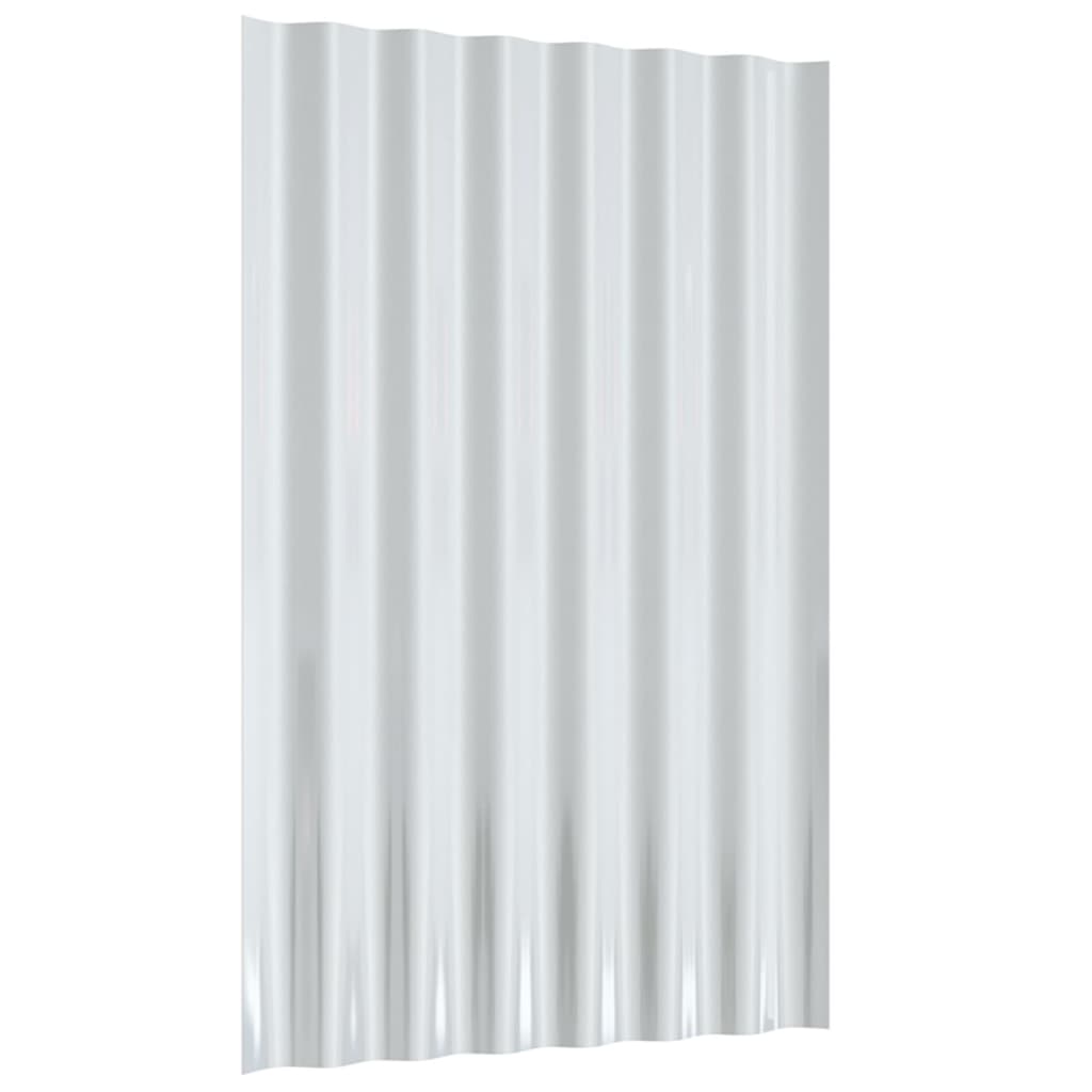 Kattopaneeli 12 kpl jauhemaalattu teräs harmaa 60x36 cm - Harrastajankoti.fi