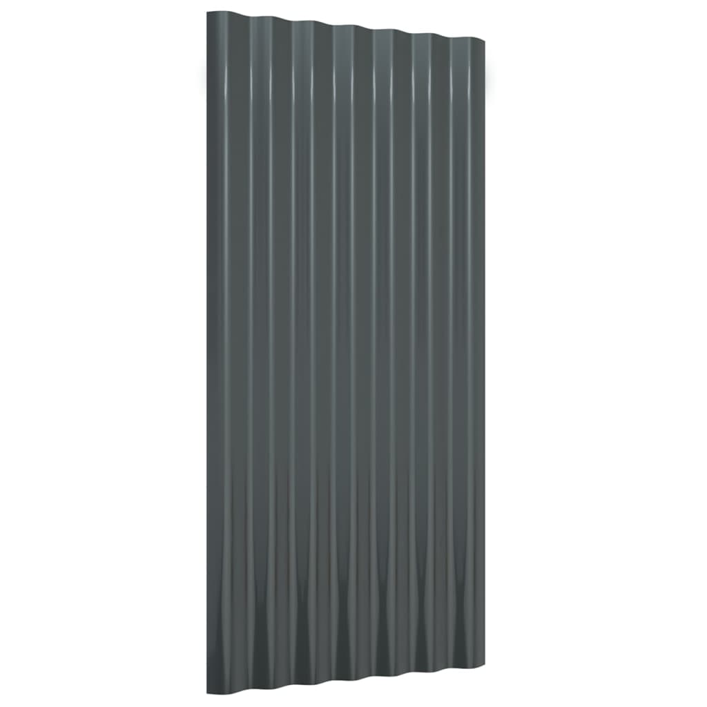 Kattopaneeli 12 Kpl Jauhemaalattu Ter s Antrasiitti 80x36 Cm kattopaneeli-12-kpl-jauhemaalattu-ter-s-antrasiitti-80x36-cm