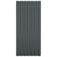 Kattopaneeli 12 kpl jauhemaalattu teräs antrasiitti 80x36 cm - Harrastajankoti.fi