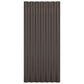 Kattopaneeli 36 kpl jauhemaalattu teräs ruskea 80x36 cm - Harrastajankoti.fi