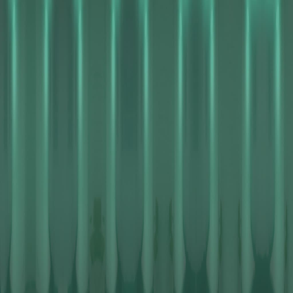 Kattopaneeli 12 kpl jauhemaalattu teräs vihreä 100x36 cm - Harrastajankoti.fi