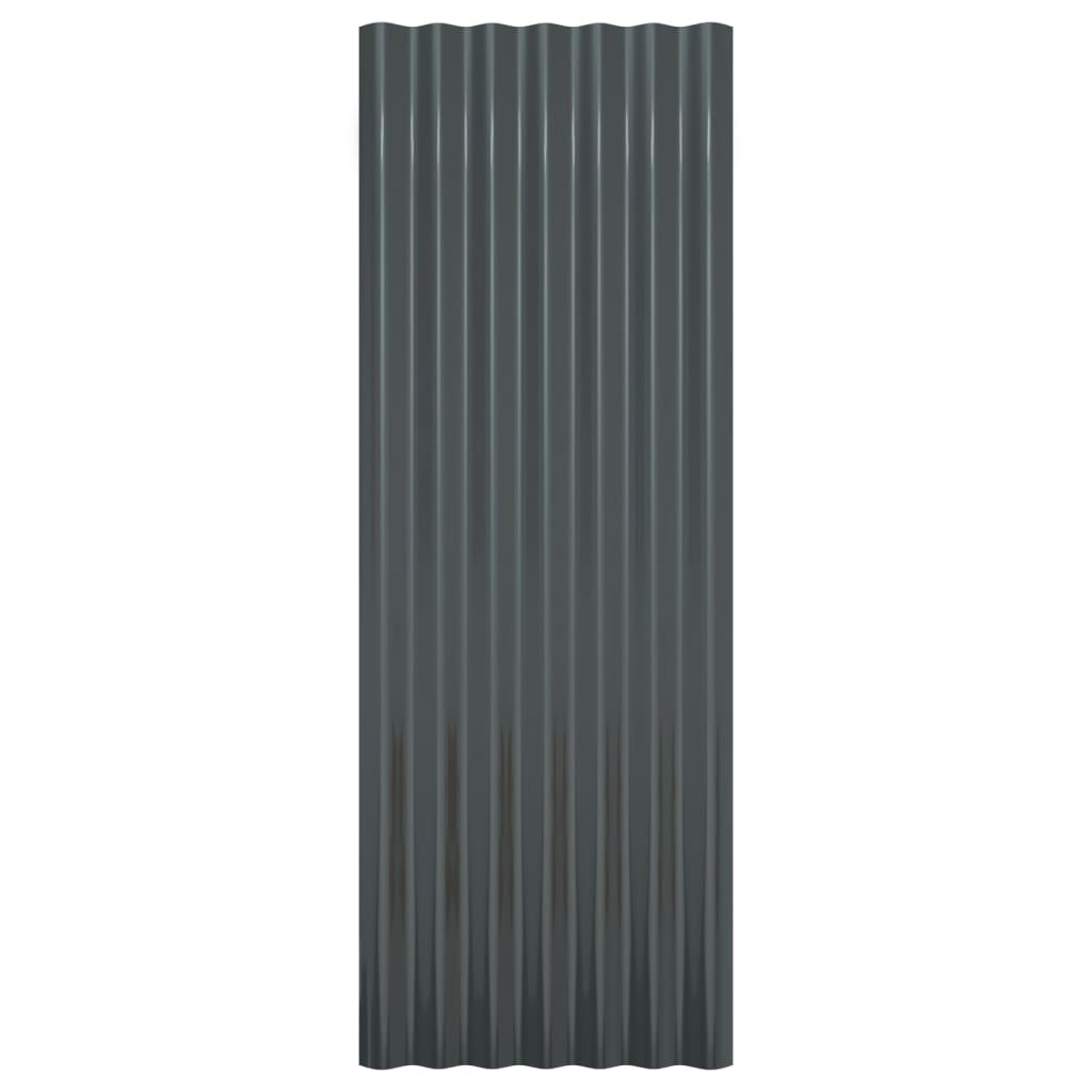 Kattopaneeli 12 Kpl Jauhemaalattu Ter s Antrasiitti 100x36 Cm kattopaneeli-12-kpl-jauhemaalattu-ter-s-antrasiitti-100x36-cm