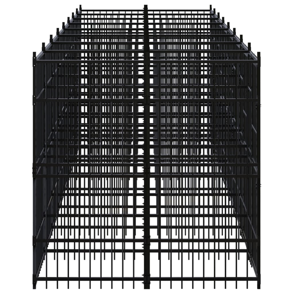 Koiran ulkohäkki teräs 14,75 m² - Harrastajankoti.fi