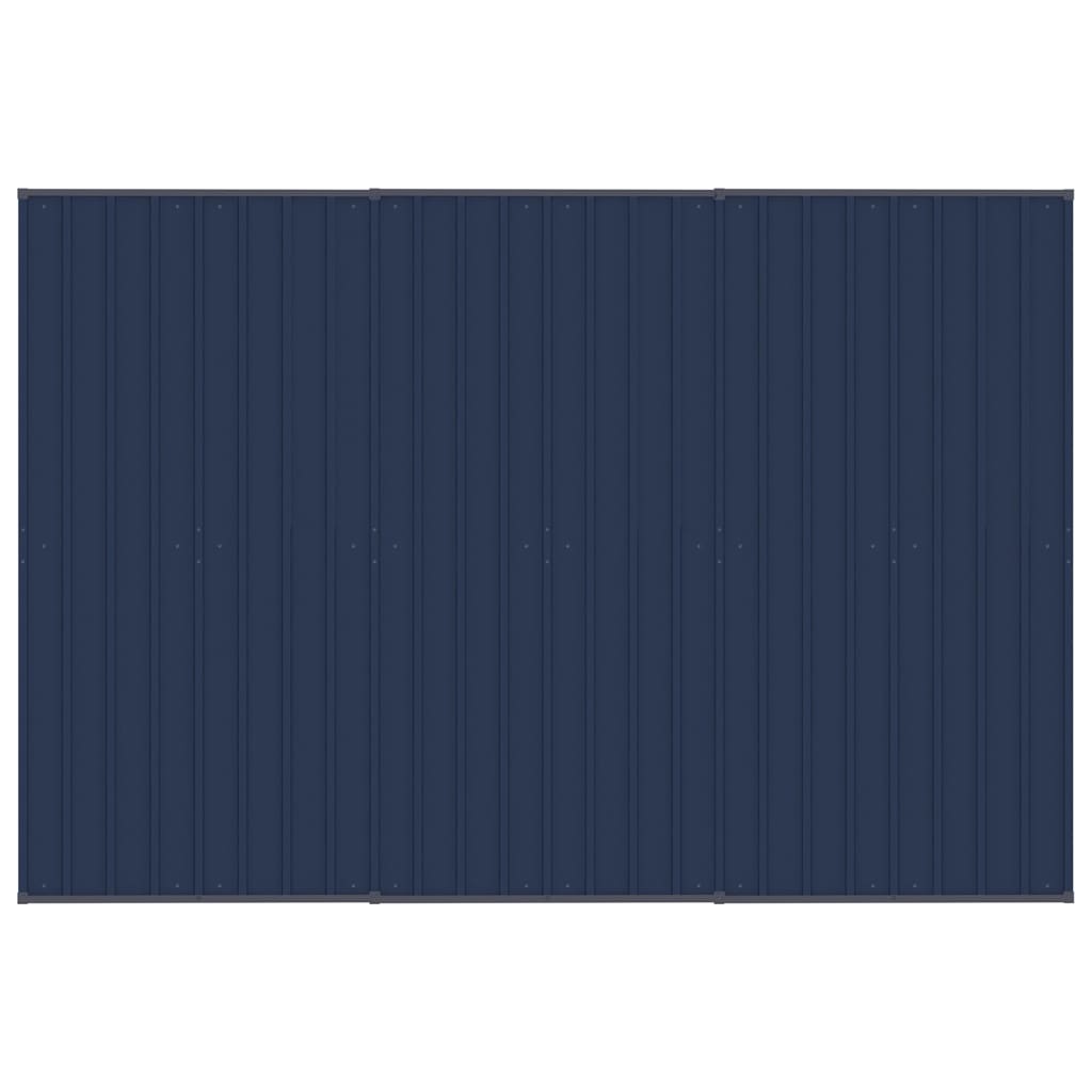 Koiran ulkohäkki katolla teräs 5,53 m² - Harrastajankoti.fi