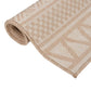 Ulkomatto Flatweave 80x250 cm ruskeat raidat - Harrastajankoti.fi