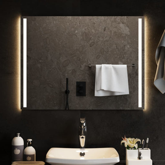 Kylpyhuoneen LED-peili 80x60 cm - Harrastajankoti.fi