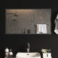 Kylpyhuoneen LED-peili 90x50 cm - Harrastajankoti.fi