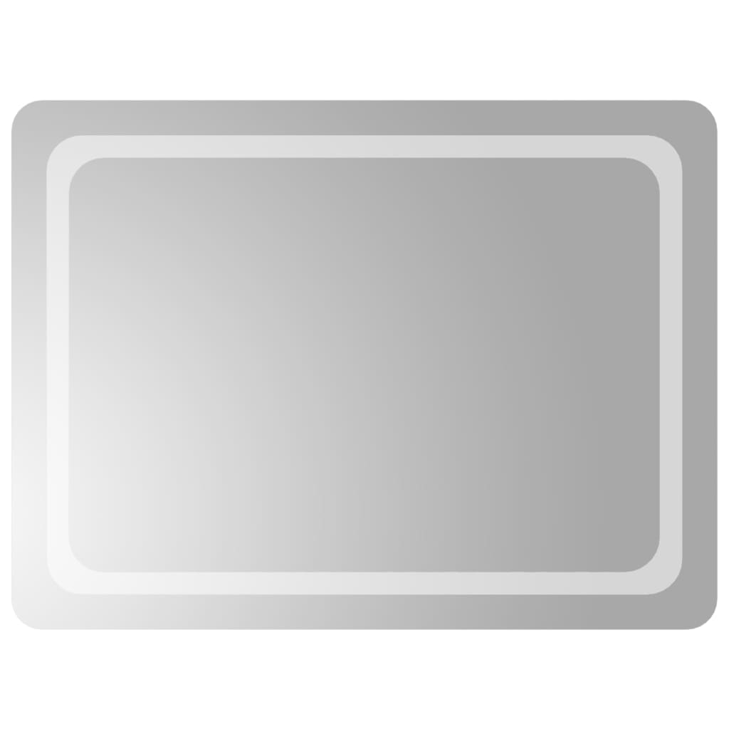 Kylpyhuoneen LED-peili 80x60 cm - Harrastajankoti.fi