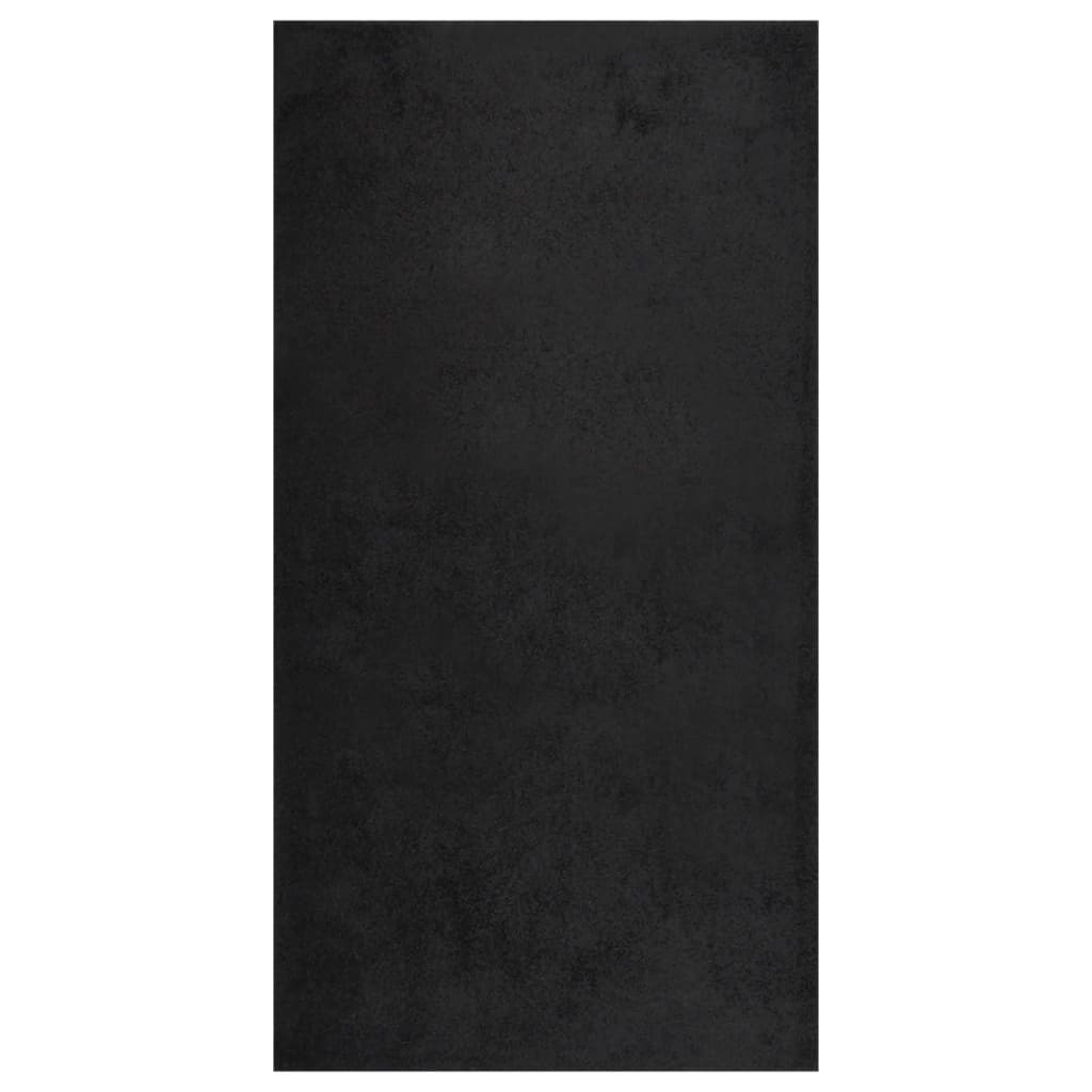 Pörrömatto korkeanukkainen musta 80x150 cm - Harrastajankoti.fi