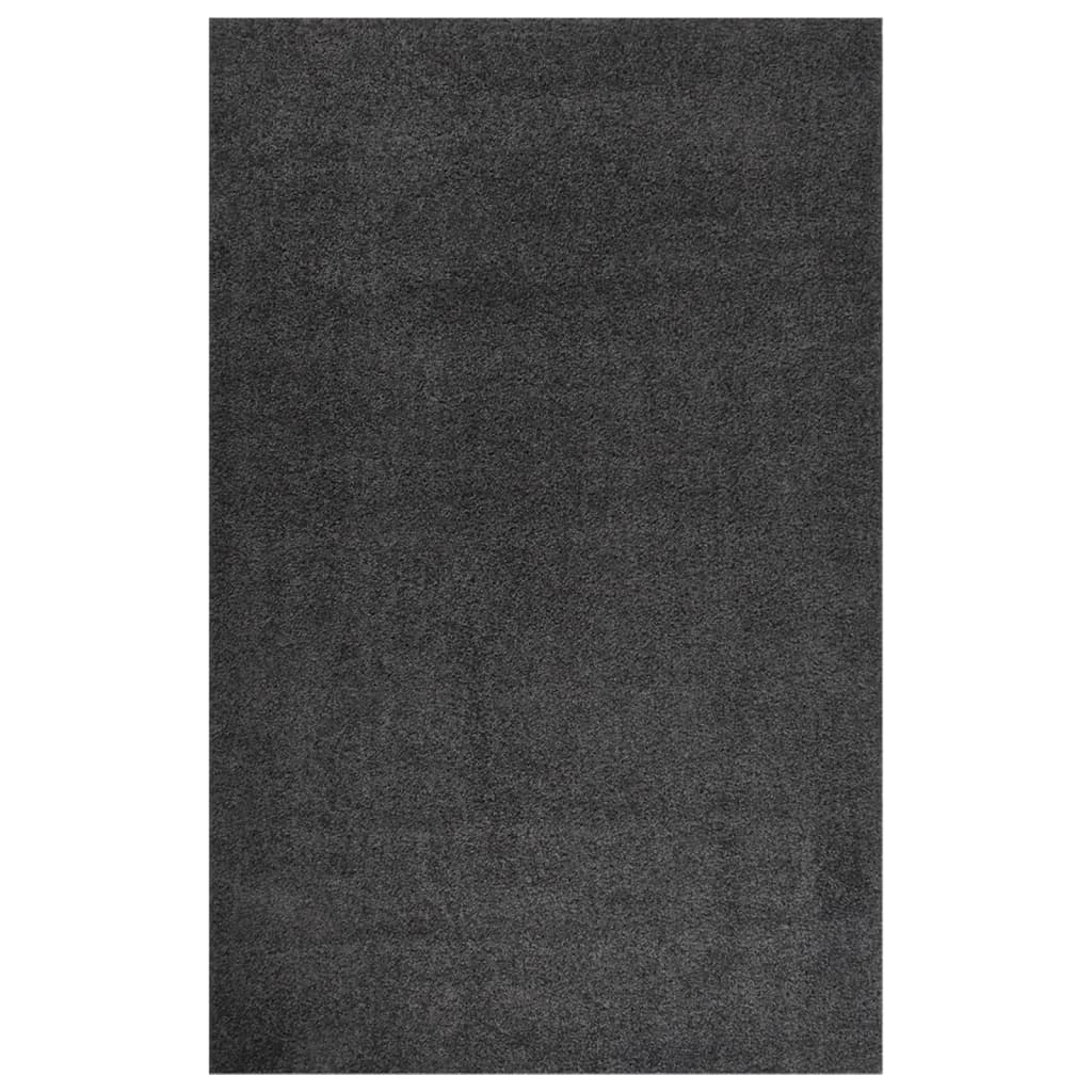 Pörrömatto korkeanukkainen antrasiitti 200x290 cm - Harrastajankoti.fi