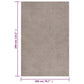 Pörrömatto korkeanukkainen beige 200x290 cm - Harrastajankoti.fi