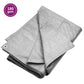 Pressu 180 g/m² 6x8 m harmaa HDPE - Harrastajankoti.fi