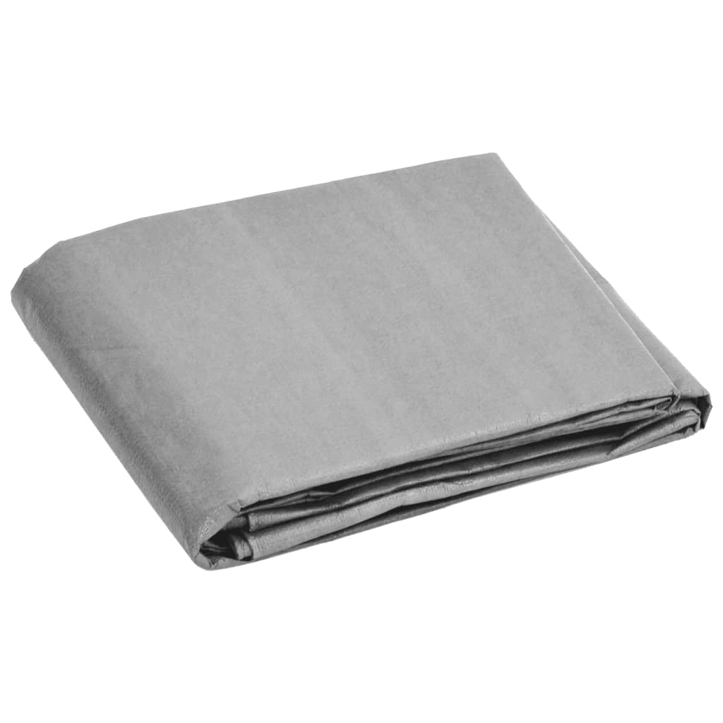 Pressu 180 g/m² 6x8 m harmaa HDPE - Harrastajankoti.fi