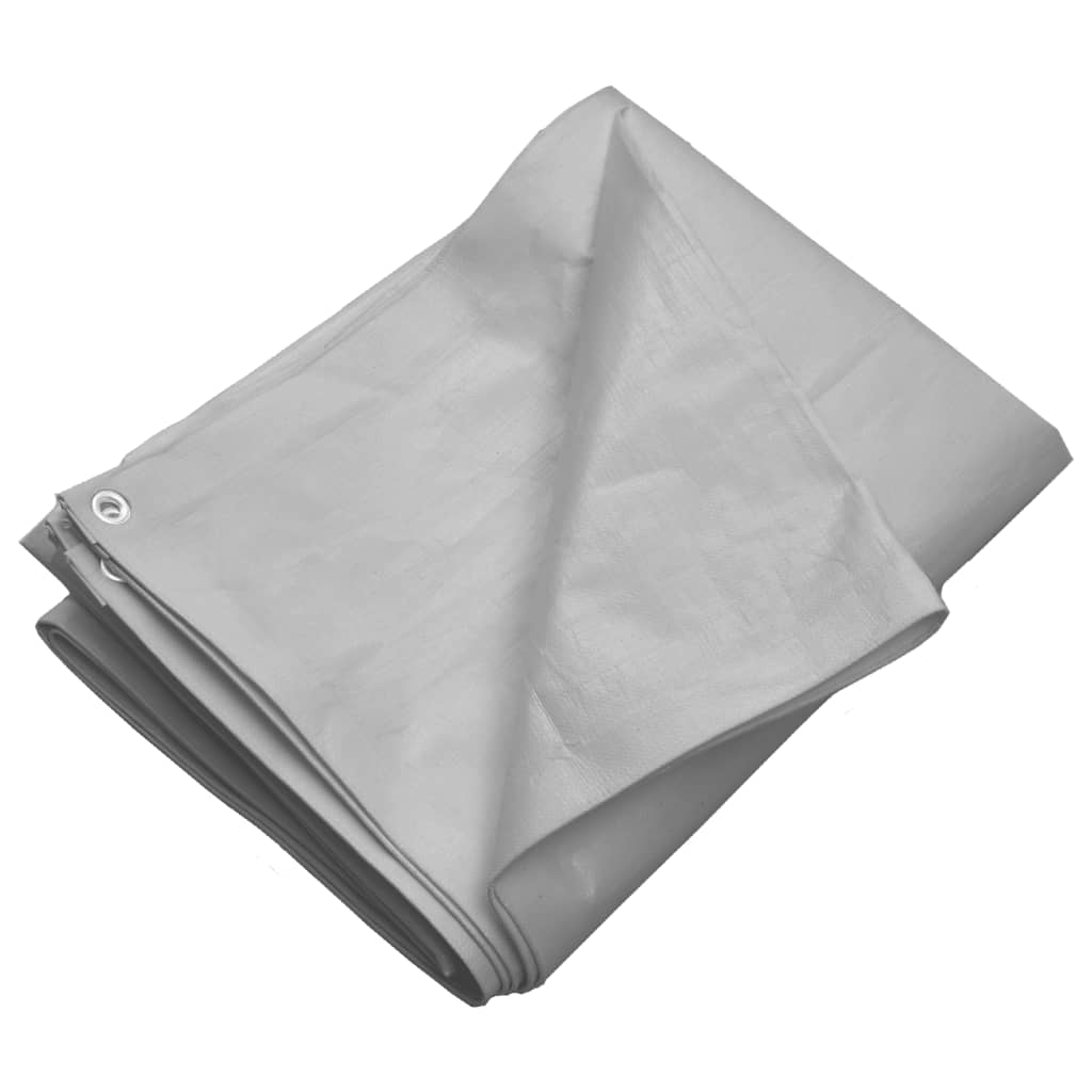 Pressu 260 g/m² 4x4 m harmaa HDPE - Harrastajankoti.fi