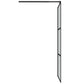 Walk-in suihkuseinäke 90x195 cm tumma ESG-lasi musta - Harrastajankoti.fi
