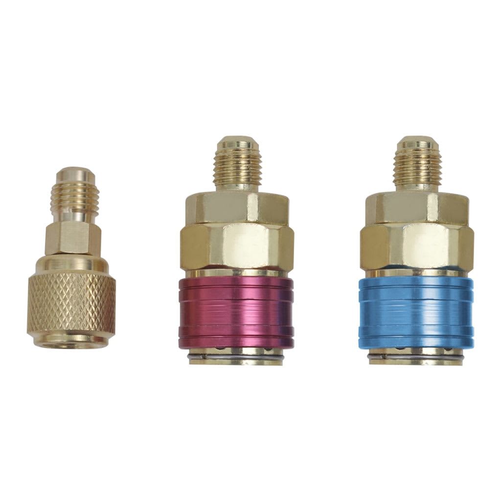 Tyhjiöpumppu ilmastointiin 2-suuntaisella mittarisarjalla - Harrastajankoti.fi