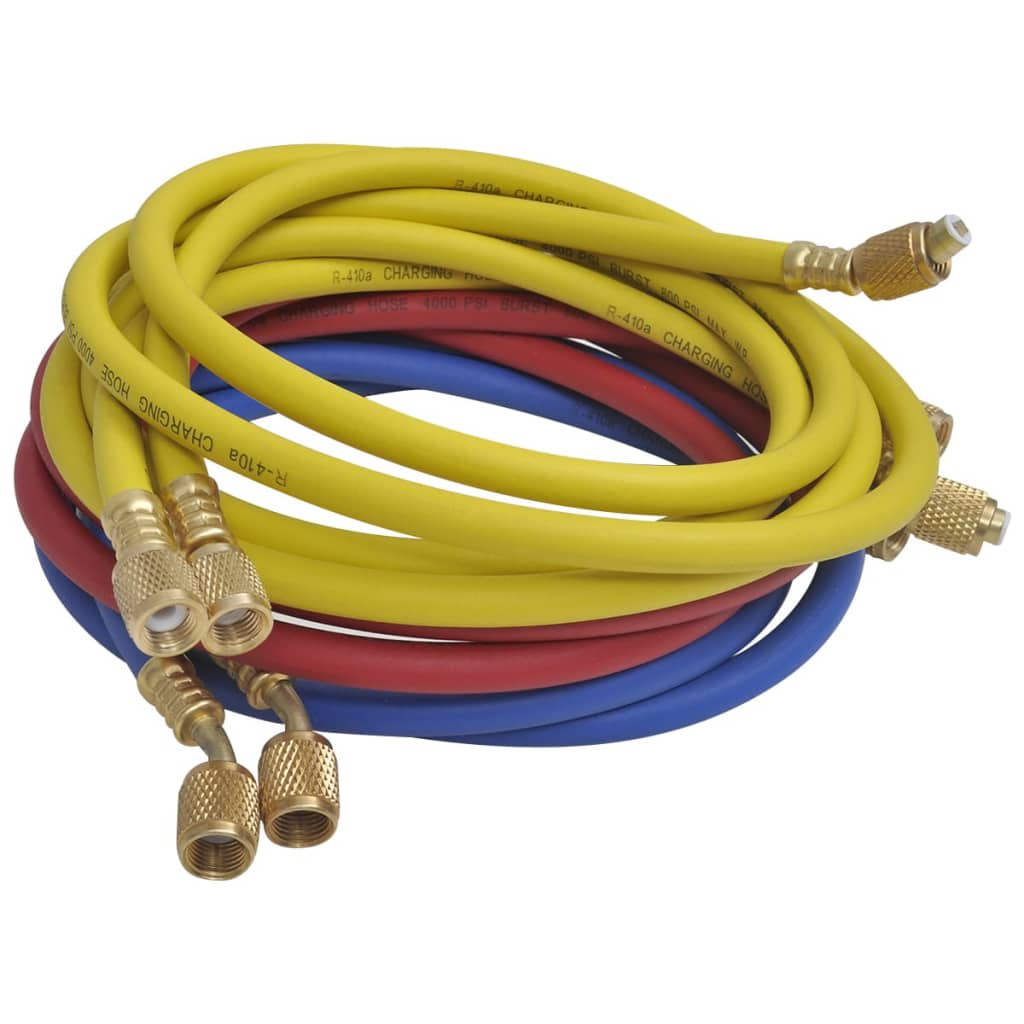 Tyhjiöpumppu 50 l/min 4-suuntaisella mittarisarjalla laukussa - Harrastajankoti.fi