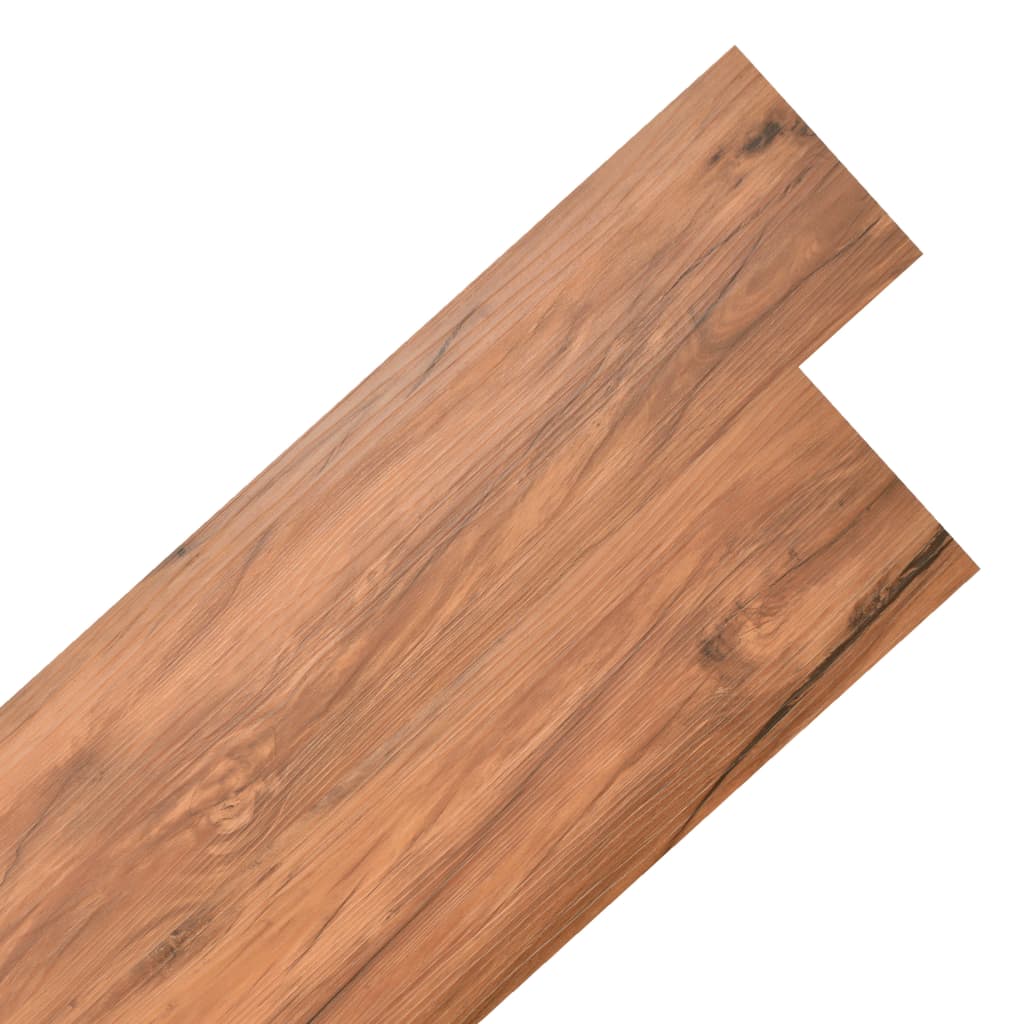 Itsekiinnittyvät PVC-lattialankut 2,51 m² 2 mm jalava - Harrastajankoti.fi