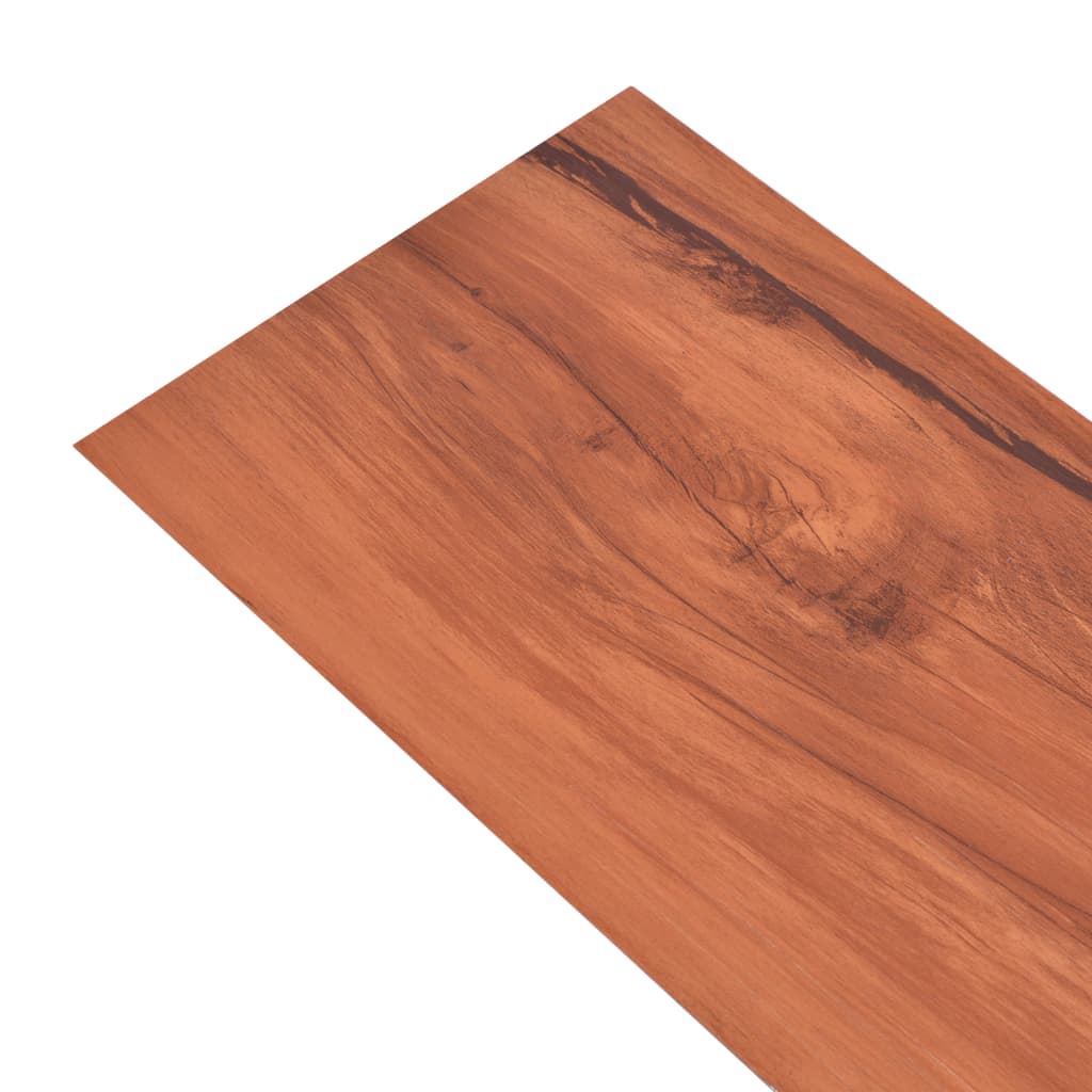 Itsekiinnittyvät PVC-lattialankut 2,51 m² 2 mm jalava - Harrastajankoti.fi