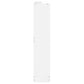 Kenkäkaappi korkeakiilto valkoinen 59x17x81 cm tekninen puu - Harrastajankoti.fi