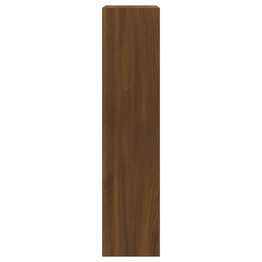 Kenkäkaappi ruskea tammi 63x24x103 cm tekninen puu - Harrastajankoti.fi