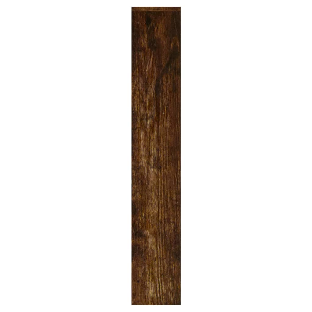Kenkäkaappi peilillä 3-kerroksinen savutammi 63x17x102,5 cm - Harrastajankoti.fi