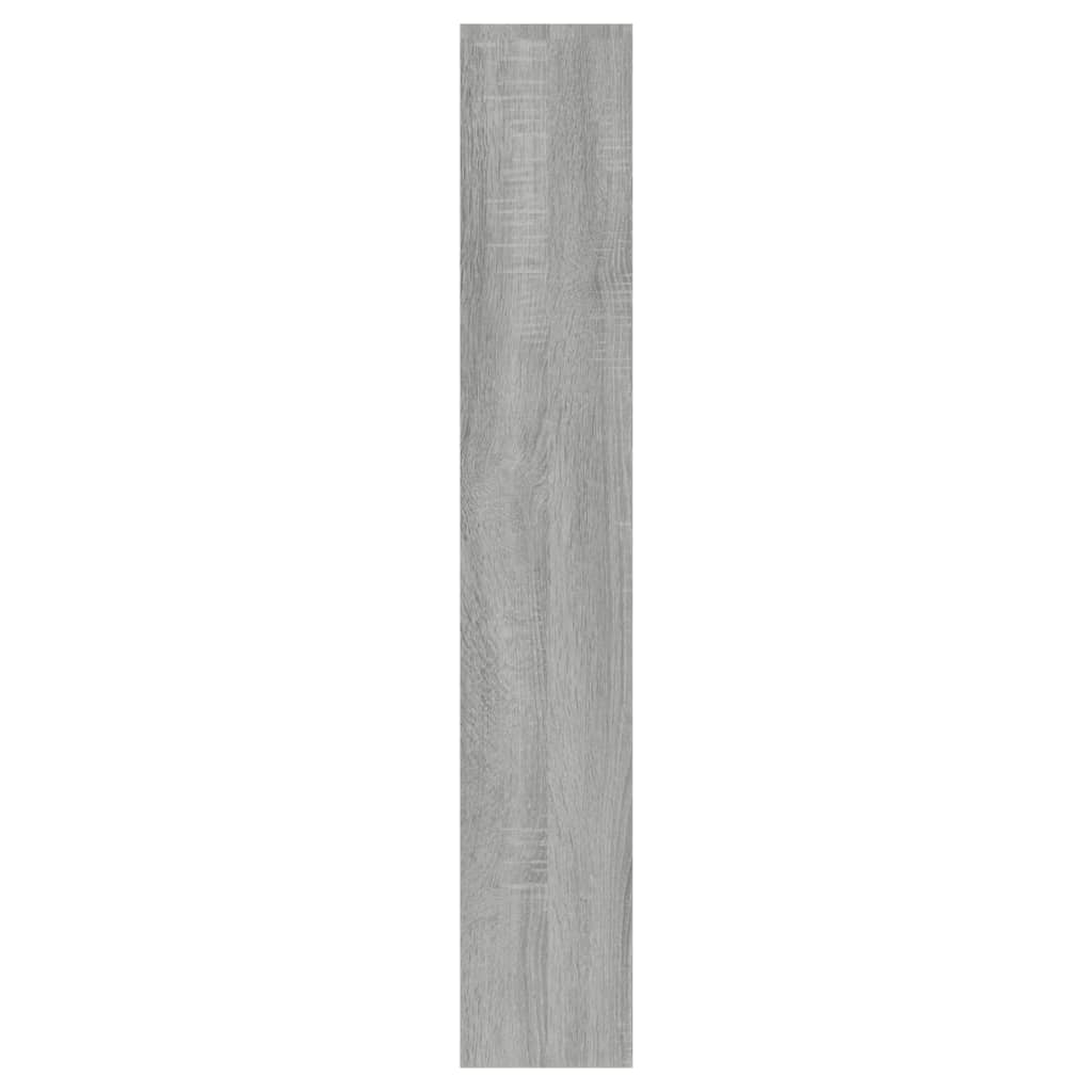 Kenkäkaappi peilillä 3-kerroksinen harmaa Sonoma 63x17x102,5 cm - Harrastajankoti.fi