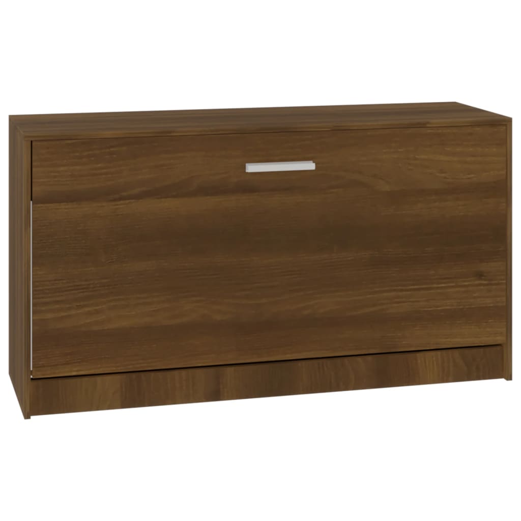 Kenkäpenkki ruskea tammi 80x24x45 cm tekninen puu - Harrastajankoti.fi