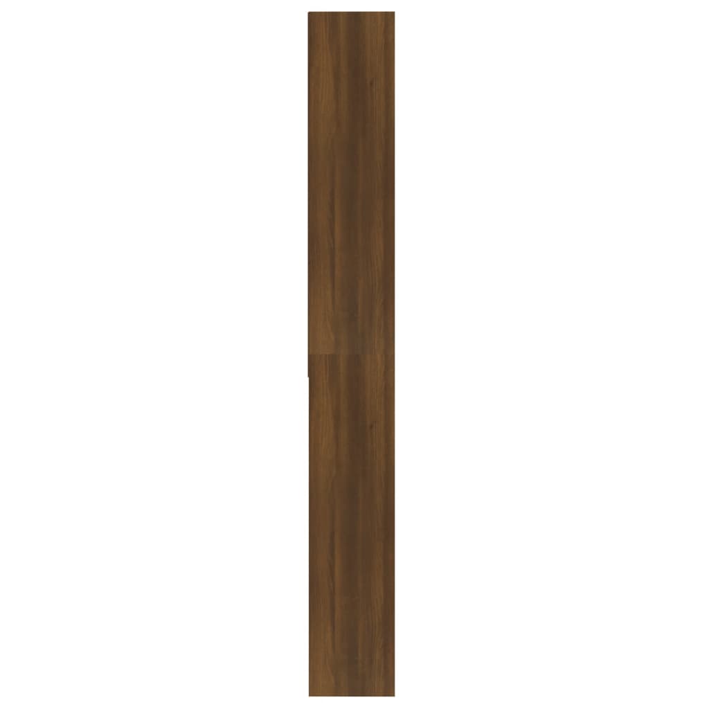 Pesukonekaappi ruskea tammi 64x24x190 cm - Harrastajankoti.fi