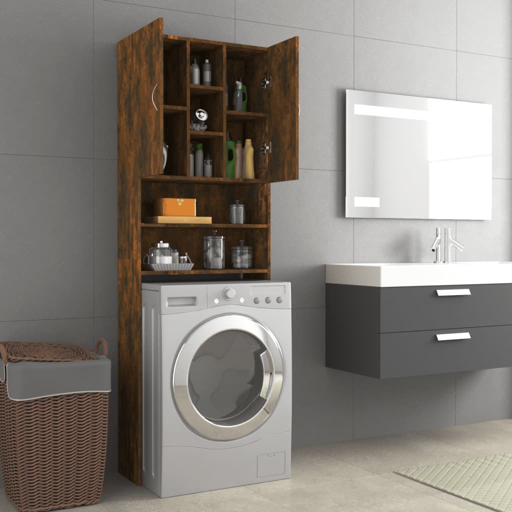 Pesukonekaappi savutammi 64x25,5x190 cm - Harrastajankoti.fi