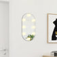 Peili LED-valoilla 60x30 cm lasi soikea - Harrastajankoti.fi