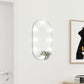 Peili LED-valoilla 60x30 cm lasi soikea - Harrastajankoti.fi