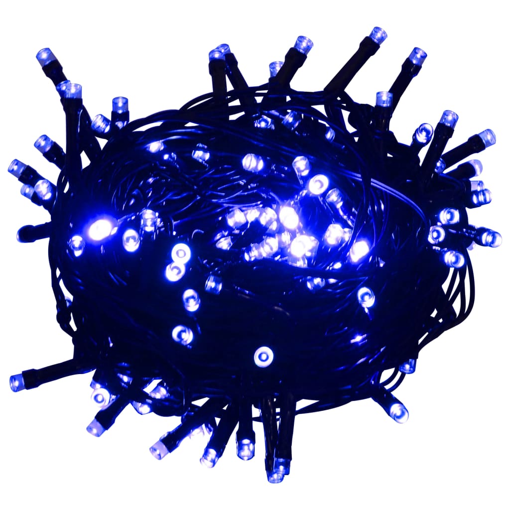 LED-valonauha 300 LED-valoa sininen 30 m PVC - Harrastajankoti.fi