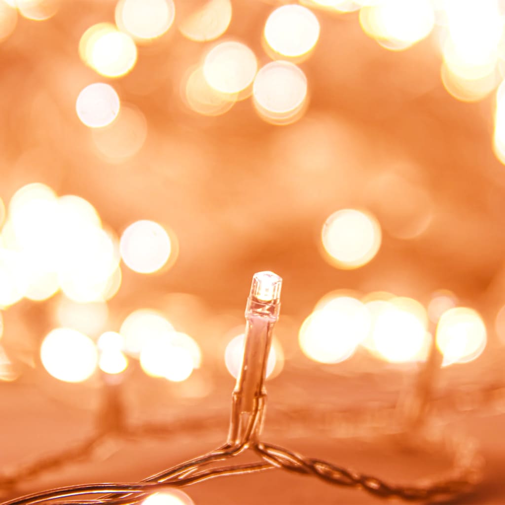 LED-valonauha 400 LED-valoa lämmin valkoinen 40 m PVC - Harrastajankoti.fi