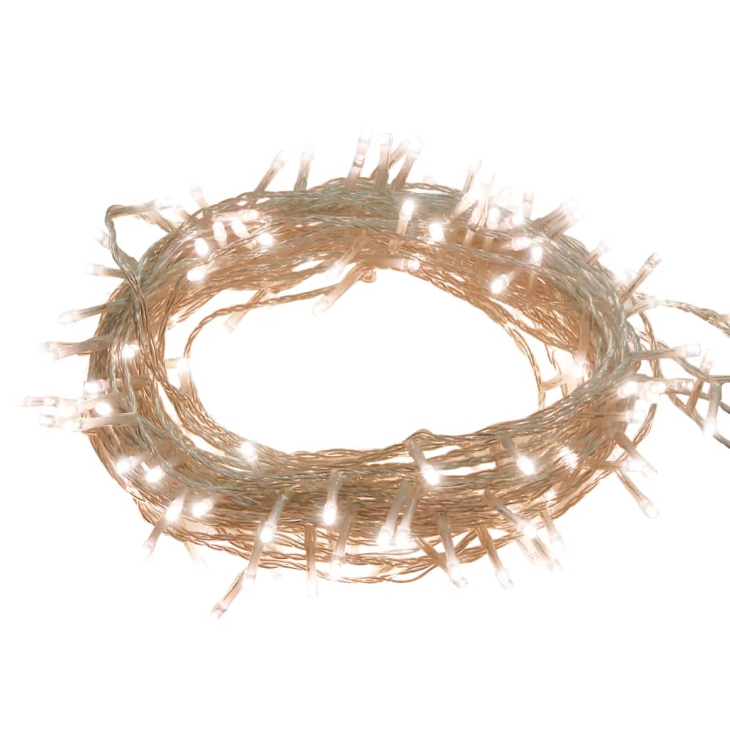 LED-valonauha 1000 LED-valoa lämmin valkoinen 100 m PVC - Harrastajankoti.fi