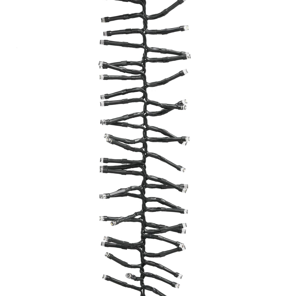 Cluster LED-valonauha 1000 LED-valoa sininen 11 m PVC - Harrastajankoti.fi