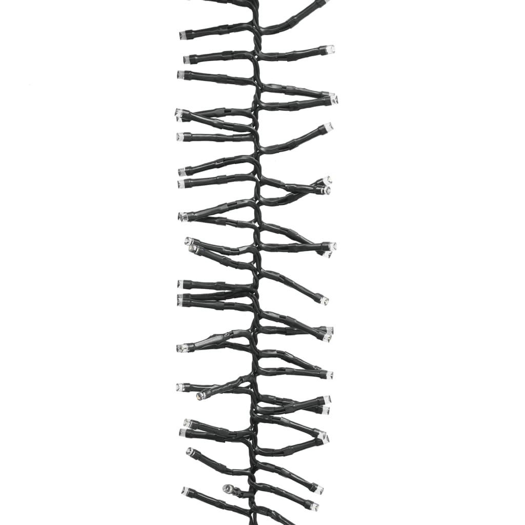 Cluster LED-valonauha 2000 LED-valoa sininen 17 m PVC - Harrastajankoti.fi