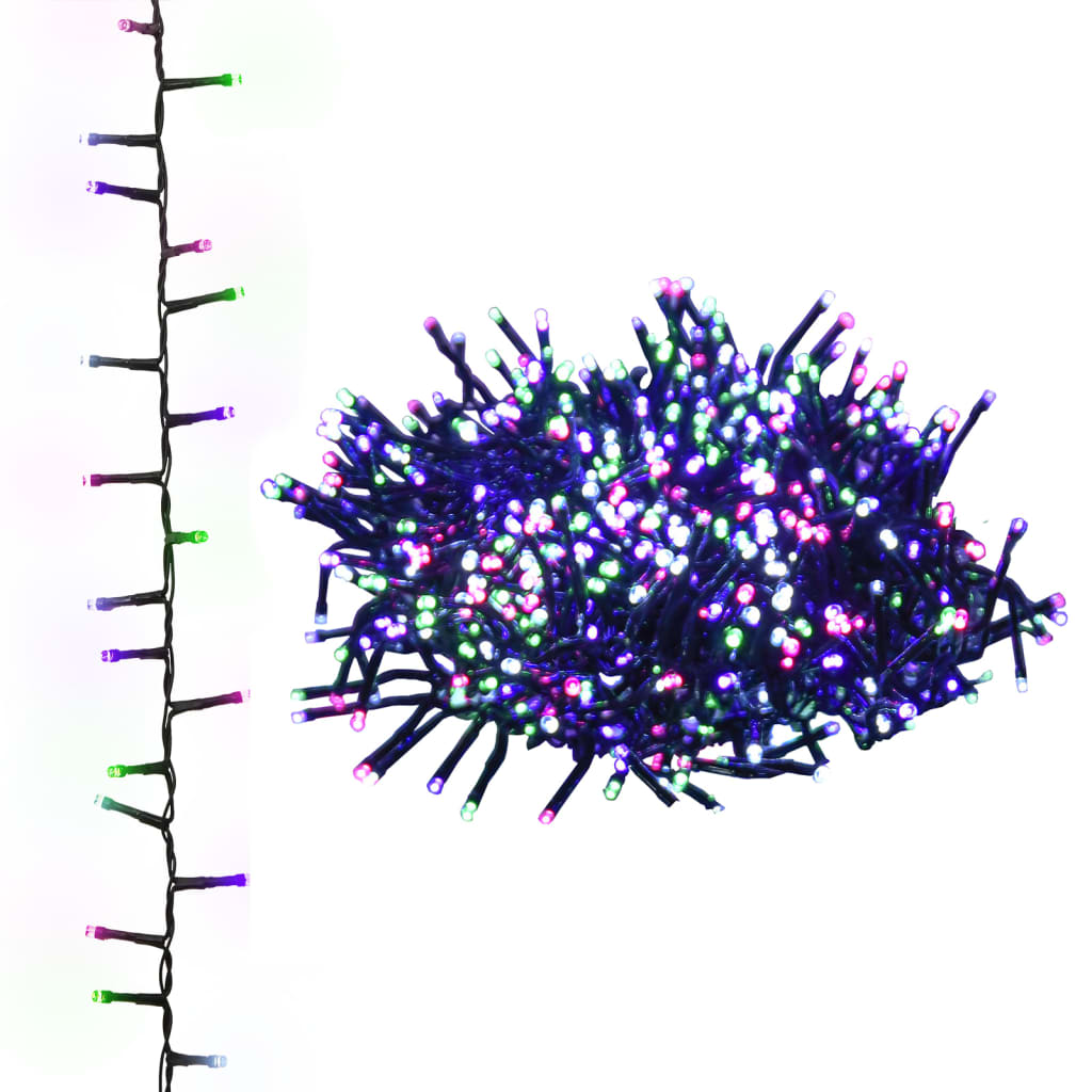 Kompakti LED-valonauha 3000 LED-valoa monivärinen pastelli 65 m - Harrastajankoti.fi