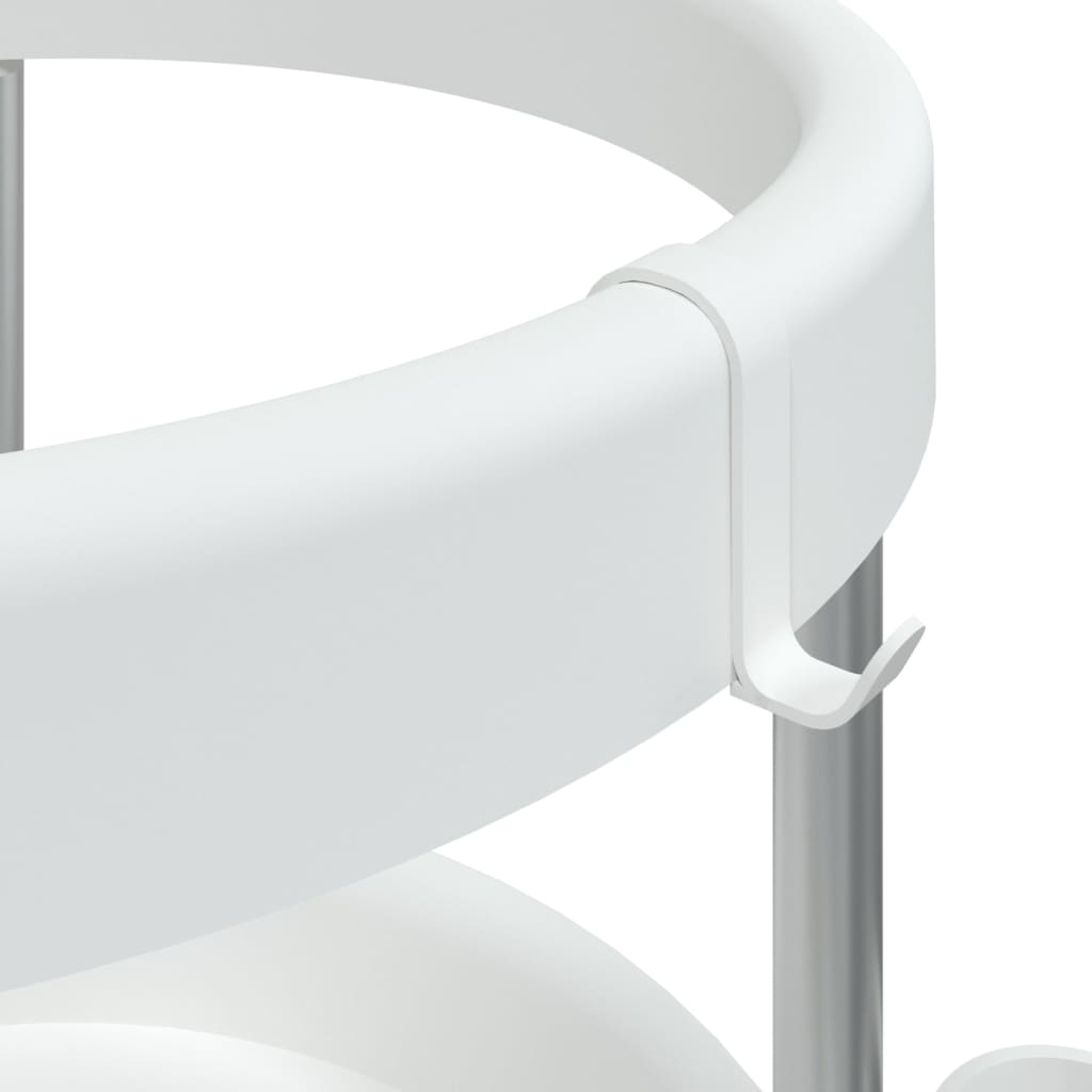 Siivousvaunu säilytyskorilla alumiini - Harrastajankoti.fi