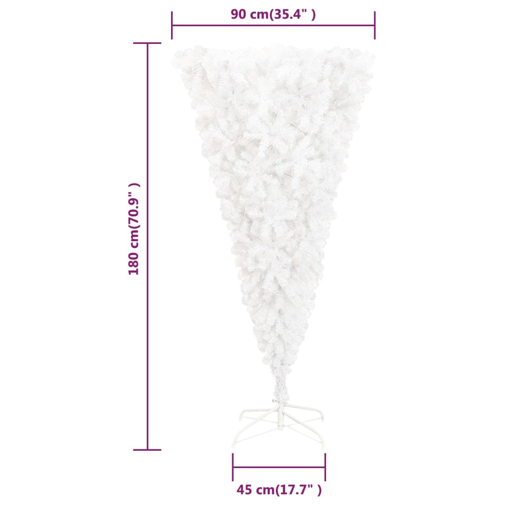 Tekokuusi ylösalainen jalustalla valkoinen 180 cm - Harrastajankoti.fi