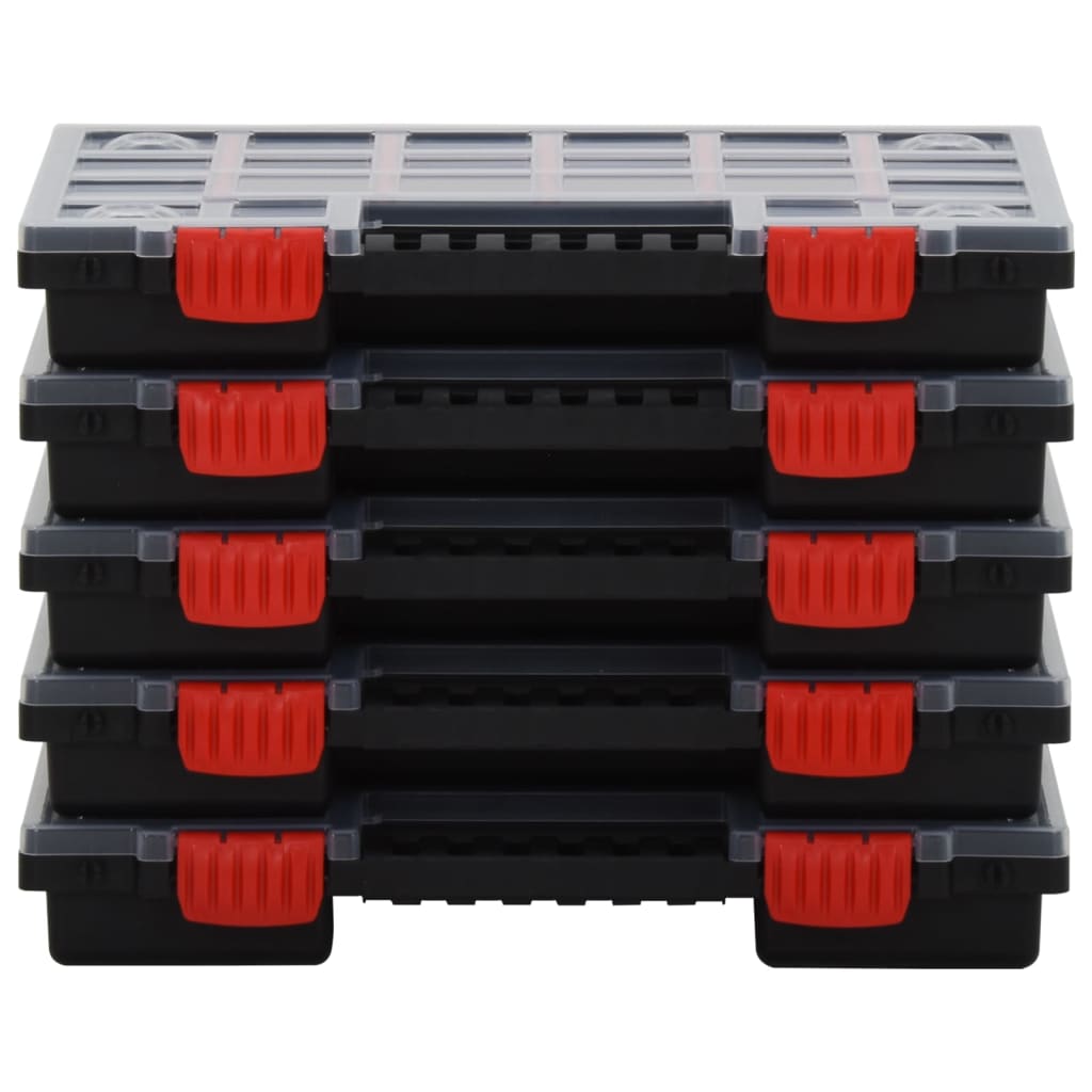 Lajittelulaatikot 10 kpl 34,5x25x5 cm polypropeeni - Harrastajankoti.fi