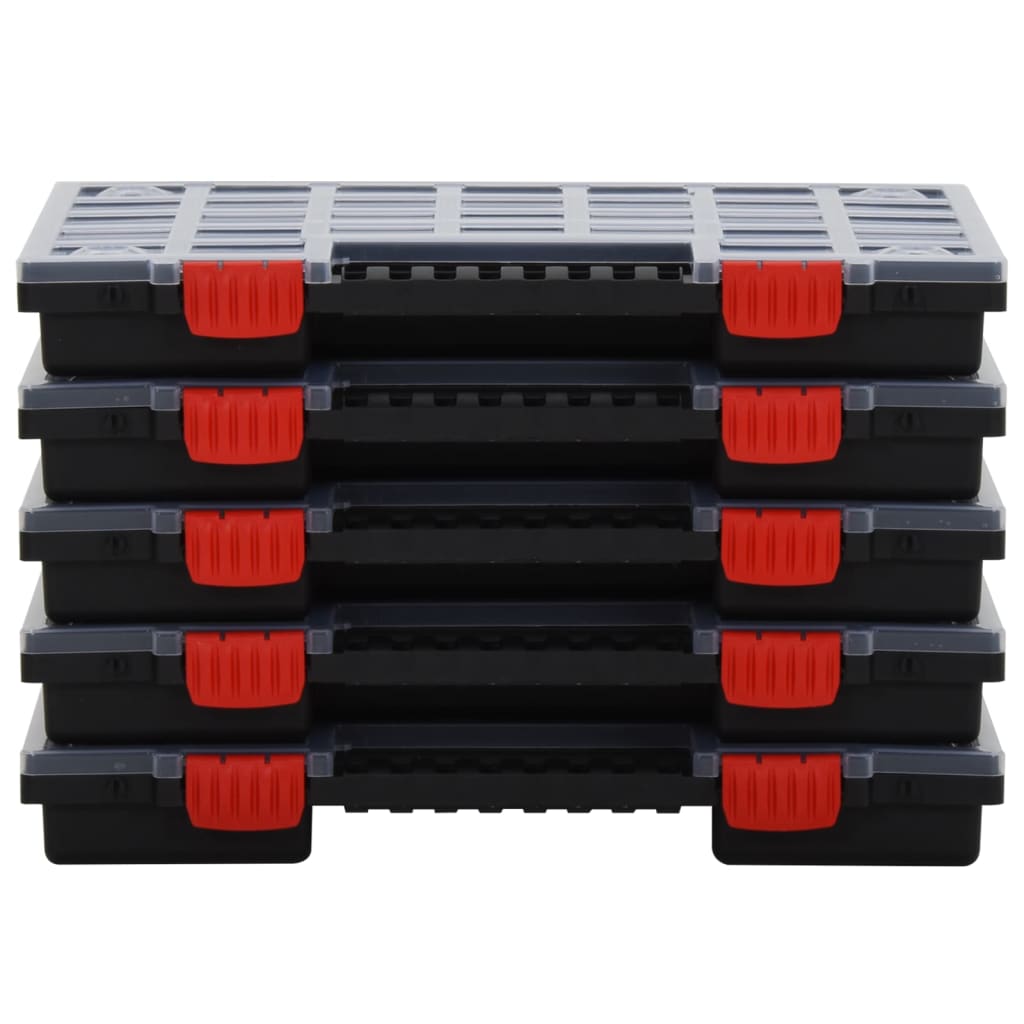 Lajittelulaatikot 10 kpl 40x30x5 cm polypropeeni - Harrastajankoti.fi