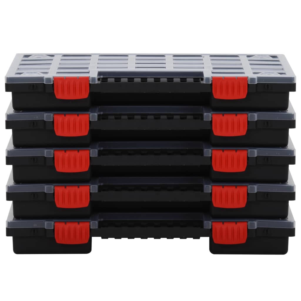 Lajittelulaatikot 10 kpl 40x30x5 cm polypropeeni - Harrastajankoti.fi